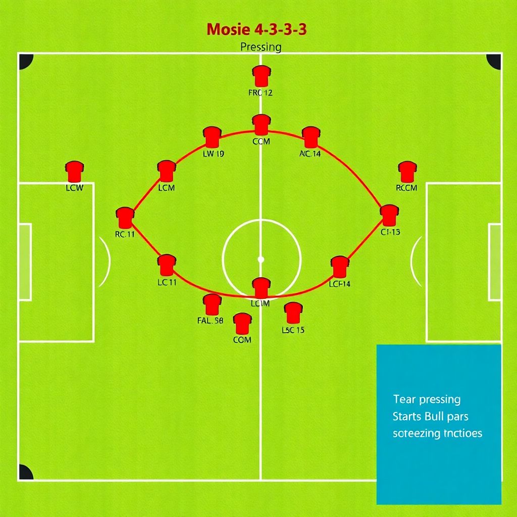 Тактика высокого прессинга в современном футболе: принципы и построение