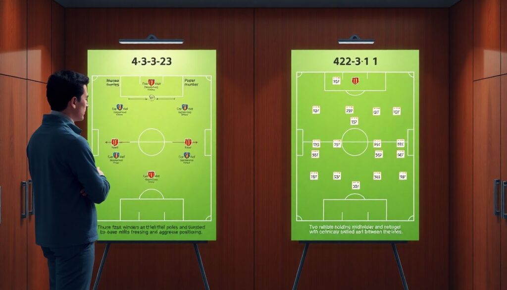 Разбор схем 4-3-3 и 4-2-3-1 в чемпионатах Европы - иллюстрация