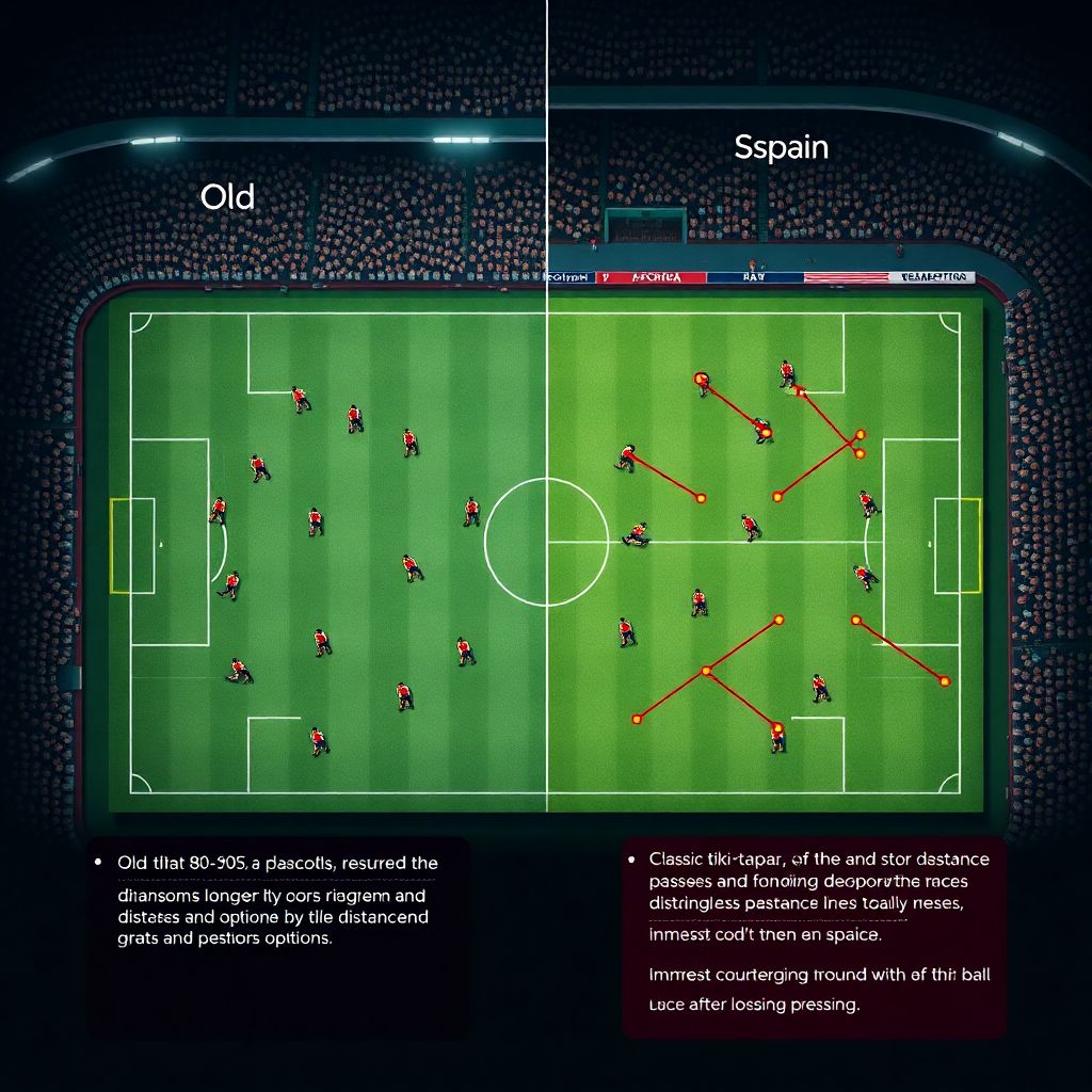 Эволюция стиля игры сборной Испании: путь от тактики к культуре владения