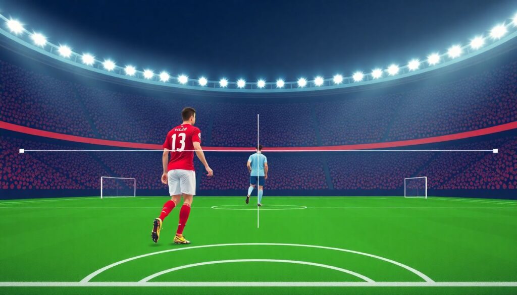 История офсайдов и ими же влияющих правил - иллюстрация