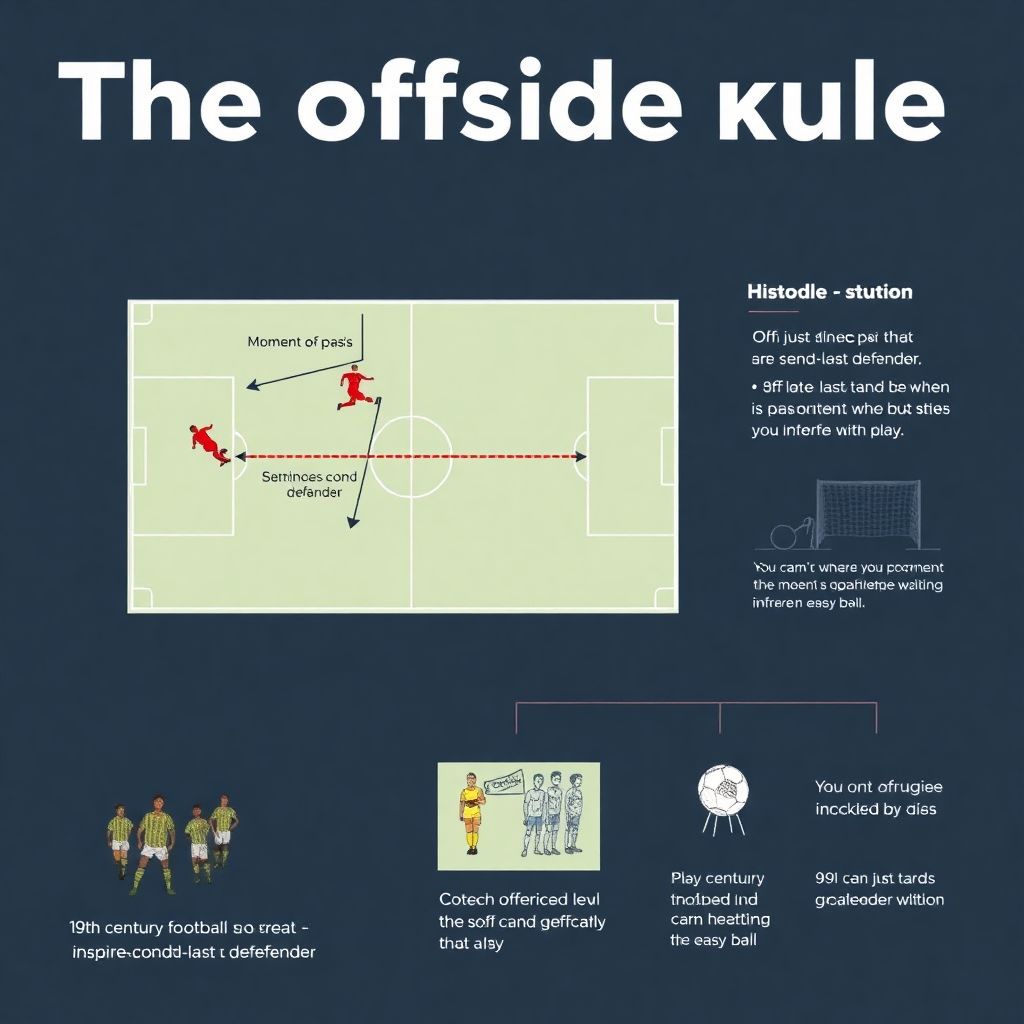 История офсайдов и развитие правил, влияющих на игру в футбол