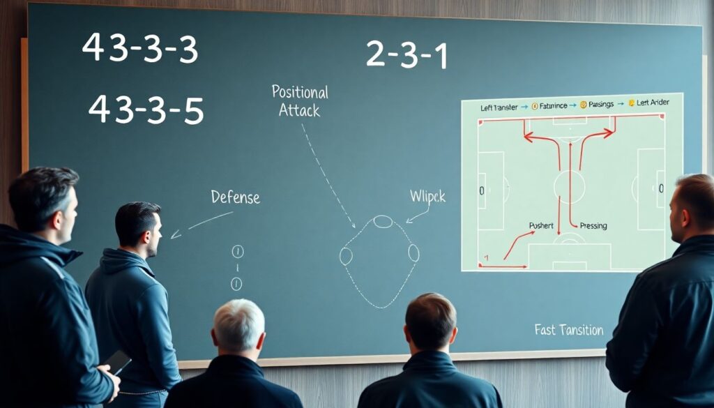 Тенденции футбольной тактики: от диагоналей к зонной игре - иллюстрация