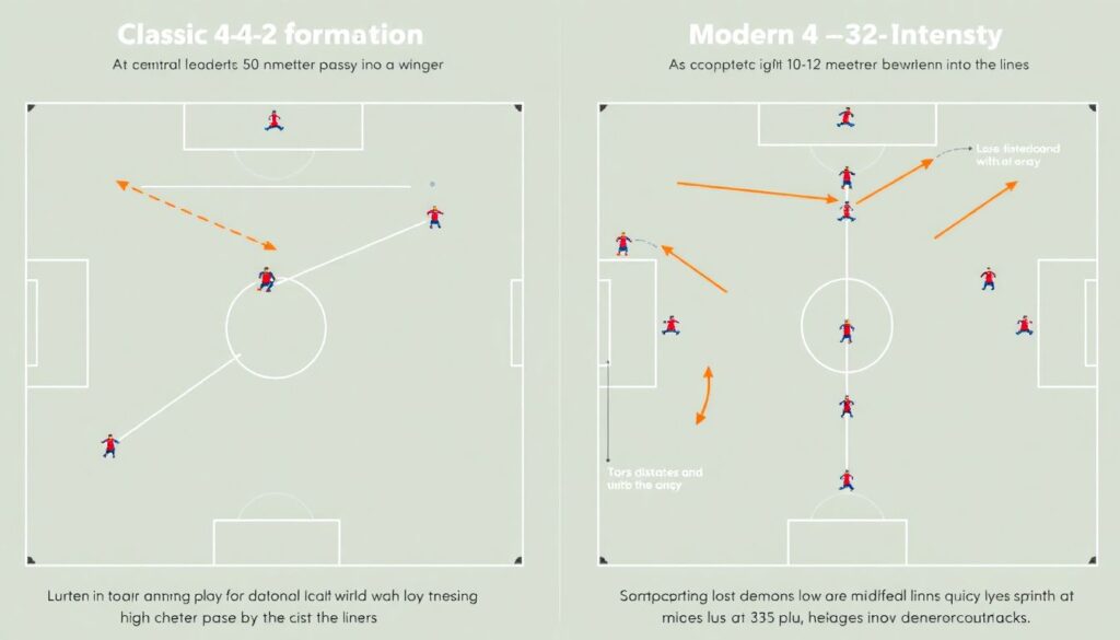 Тенденции футбольной тактики: от диагоналей к зонной игре - иллюстрация