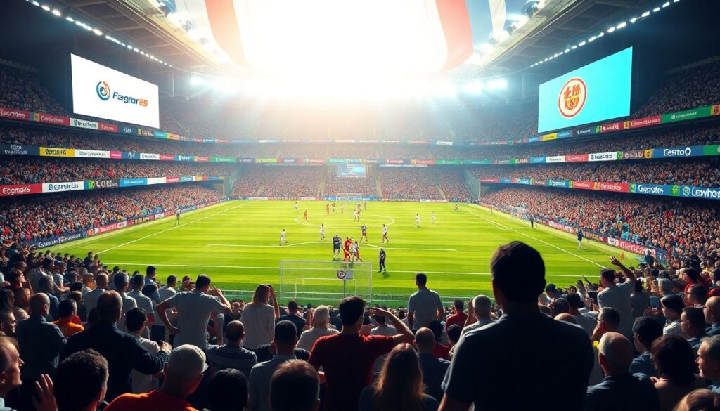 Футбол и медиа: влияние рекламы на восприятие игры - иллюстрация