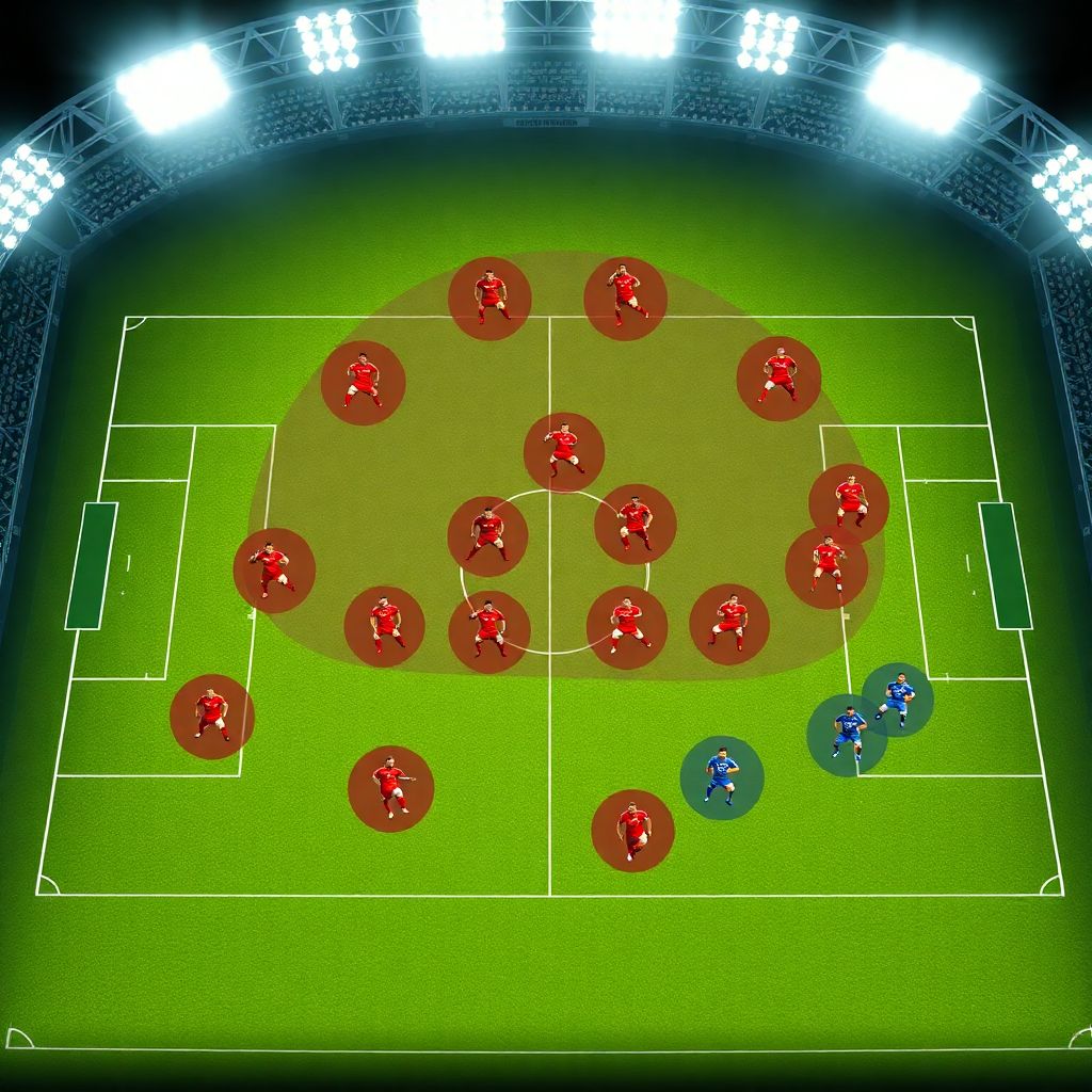 Тактика без мяча: прессинг, организация и зоны в современном футболе
