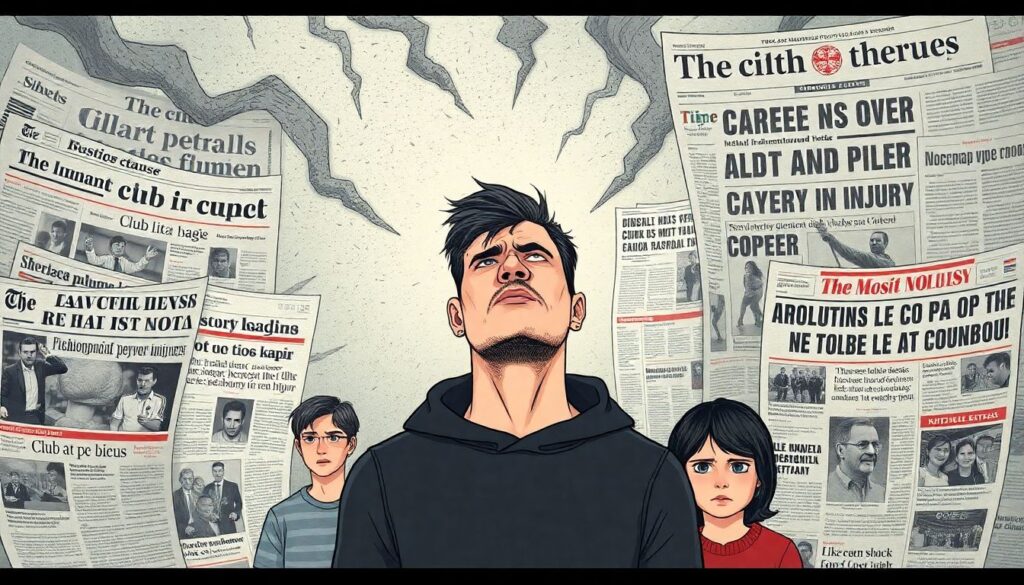 Как журналистика отражает травмы и восстановление игроков - иллюстрация