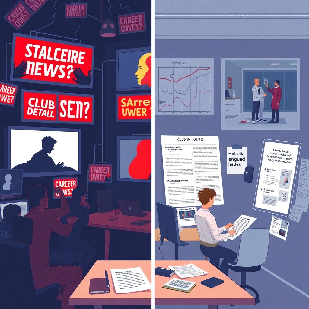 Как журналистика отражает травмы и восстановление игроков в современном спорте