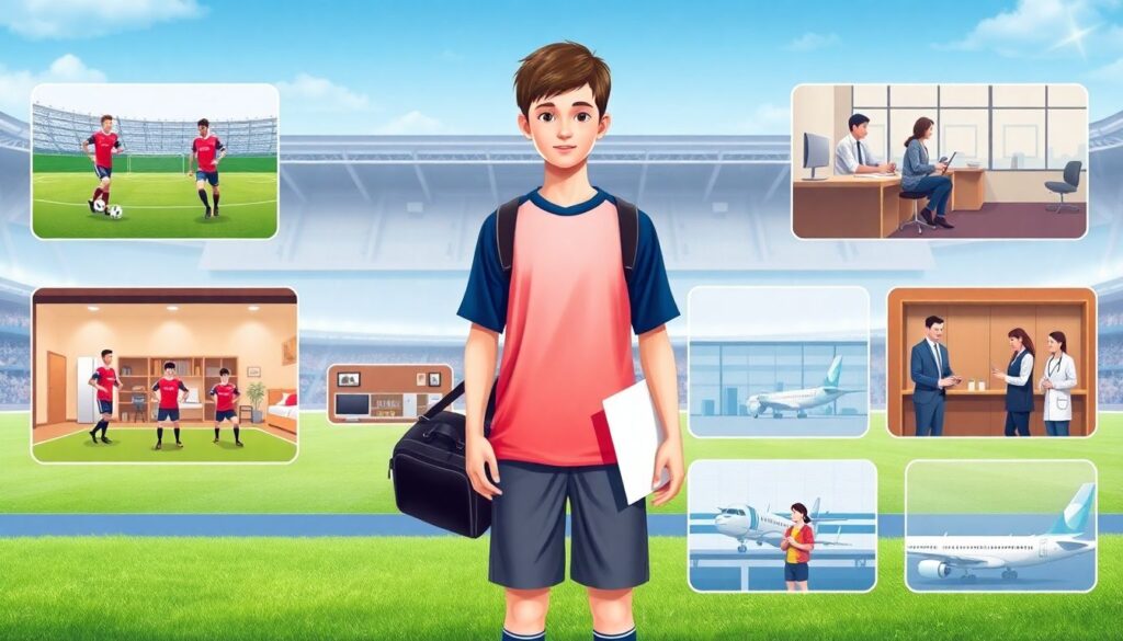 Сравнительный анализ школ футбольной подготовки по странам - иллюстрация