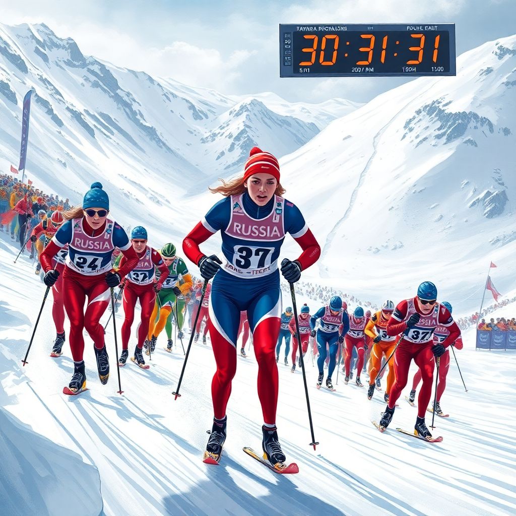 Русские лыжники на Тур де Ски: провал в спринте и прогресс Непряевой и Коростелева