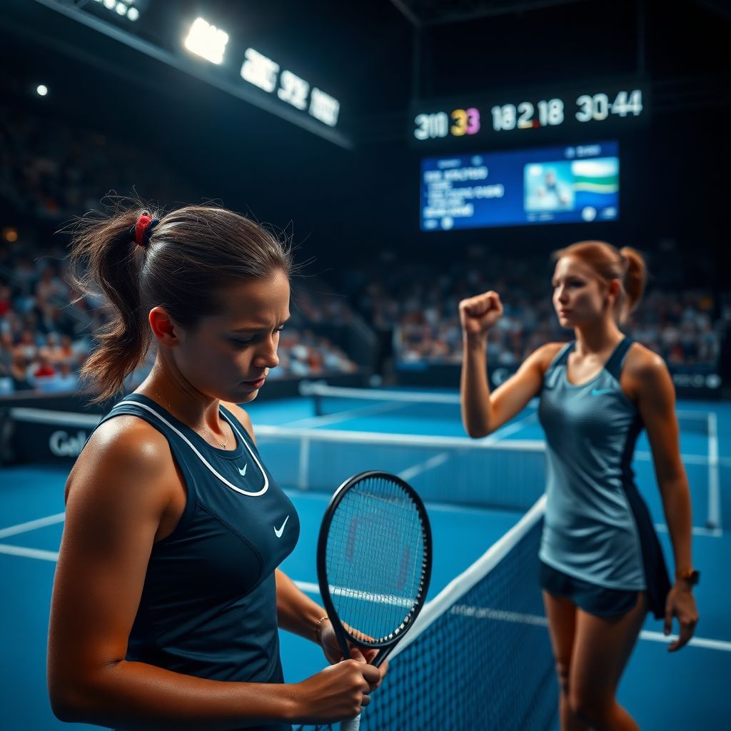 Черный день для российского тенниса: Андреева уступает Свитолиной на australian open