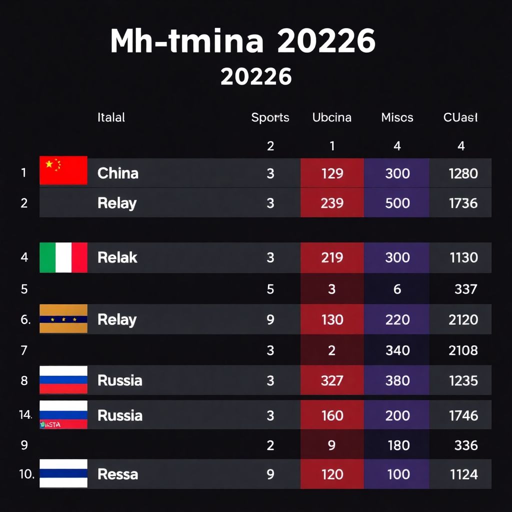 Медальный зачет Паралимпиады 2026 на 13 марта: Россия опускается на шестое место