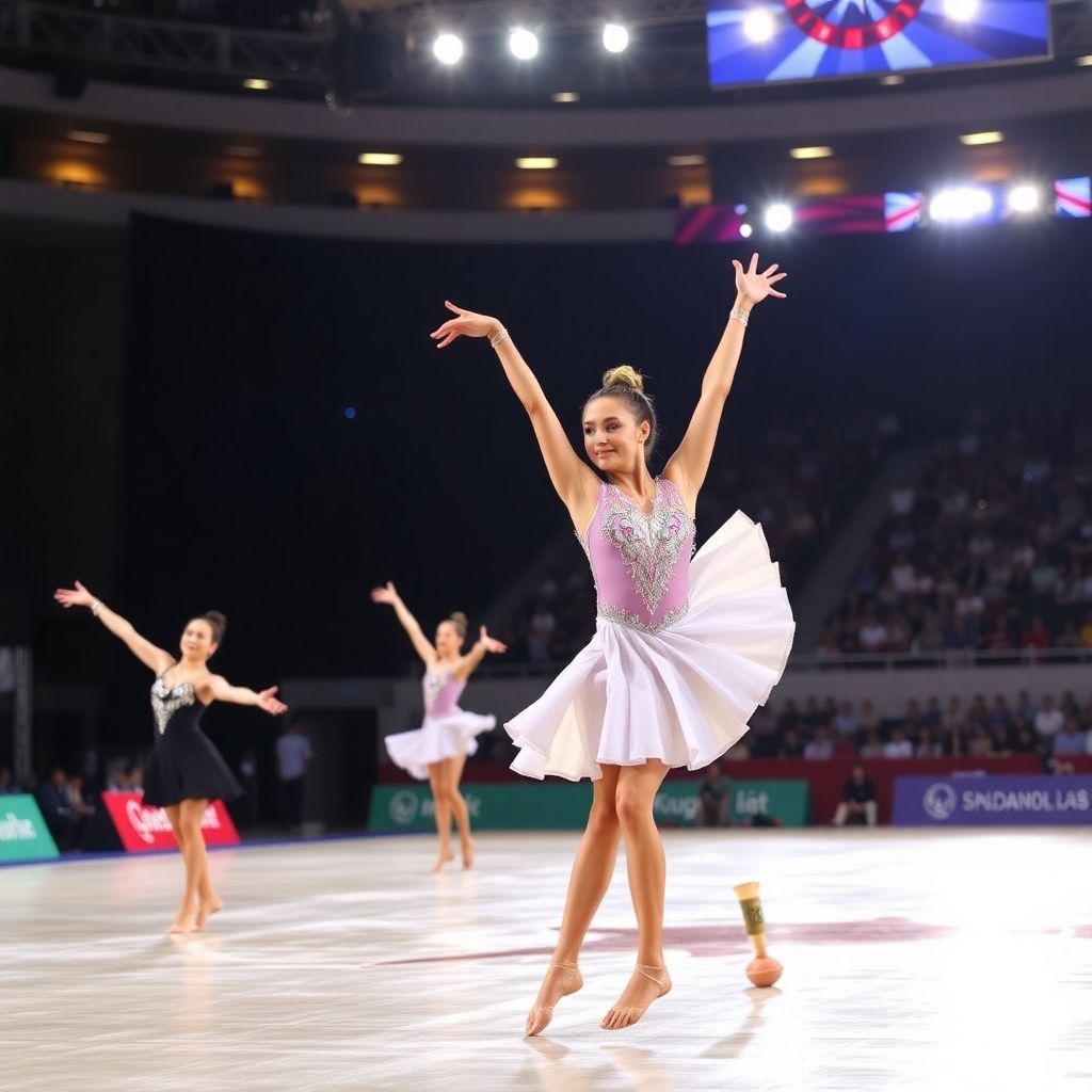 Российские гимнастки Борисова и Кононова против Варфоломеев на Кубке мира в Ташкенте